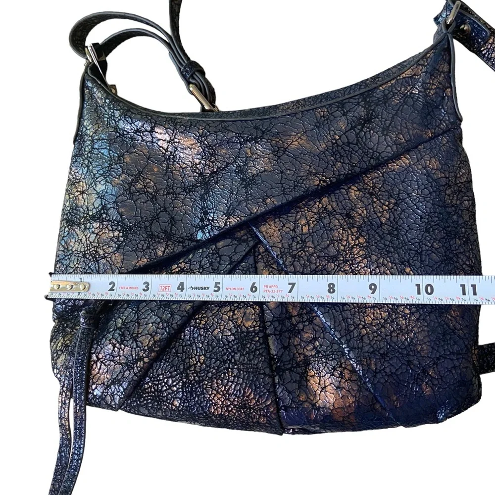 Kooba Metallic Purple Crossbody Bag *NEW* - Picture 3 of 12